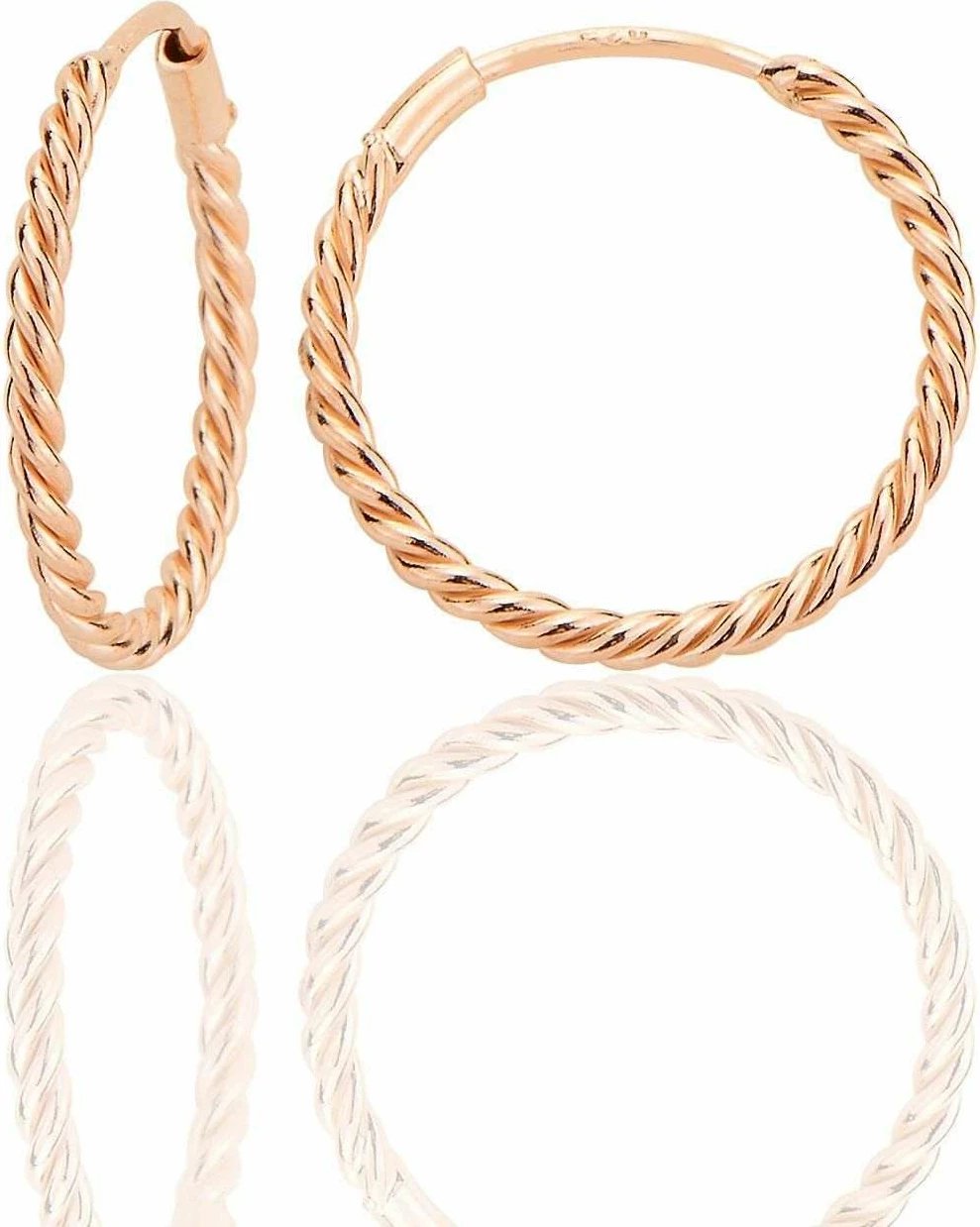 Vathë argjendi Jumeon, ngjyrë ari rozë, SGTL12752