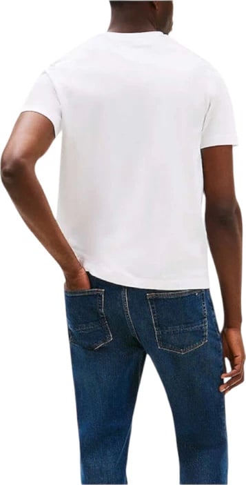 Maicë Tommy Hilfiger për meshkuj, e bardhë