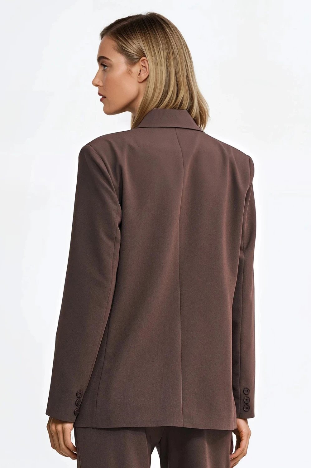 Blazer femra Nife 217571, kafe