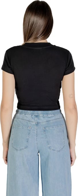 Maicë Calvin Klein Jeans femra e zezë