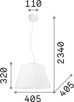 Llambë e varura Cylinder sp1