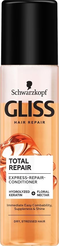 Kondicioner pa shpëlarje për femra Gliss Total Repair Express Repair, 200ml