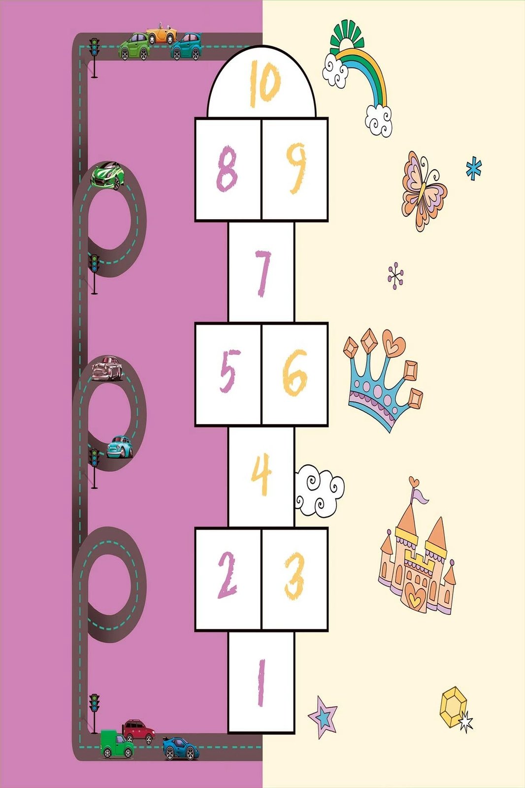 Qilim për korridor, shumëngjyrësh, Conceptum Hypnose, 80x300cm, HMNT464