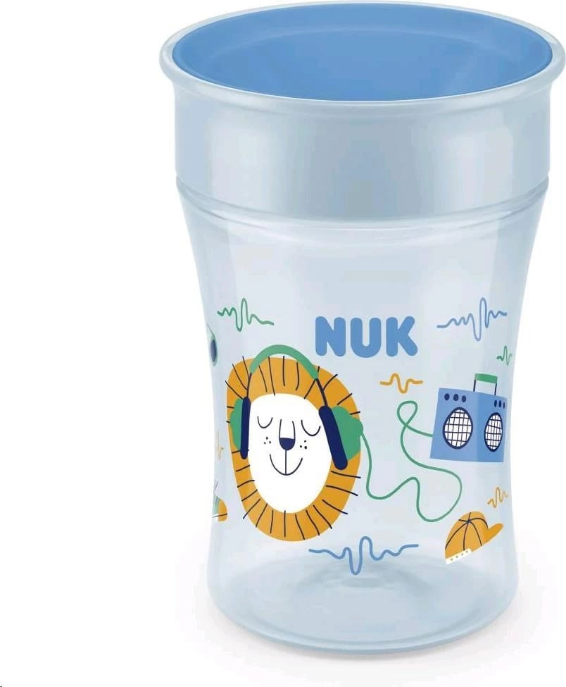 Gotë trajnimi, NUK, Magic 360°, 230 ml, blu e çelët