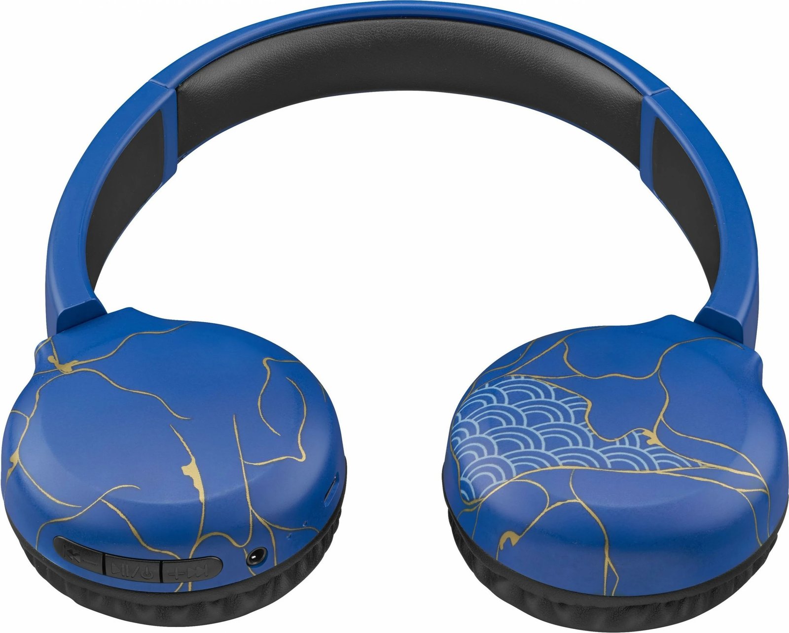 Kufje Cellular Line Music Sound wireless, Bluetooth, mikrofon, 282g, kaltër