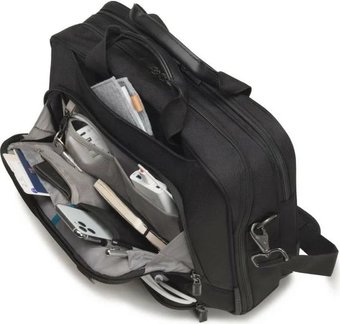Çantë laptopi DICOTA Eco Top Traveller PRO, 15-17.3", e zezë