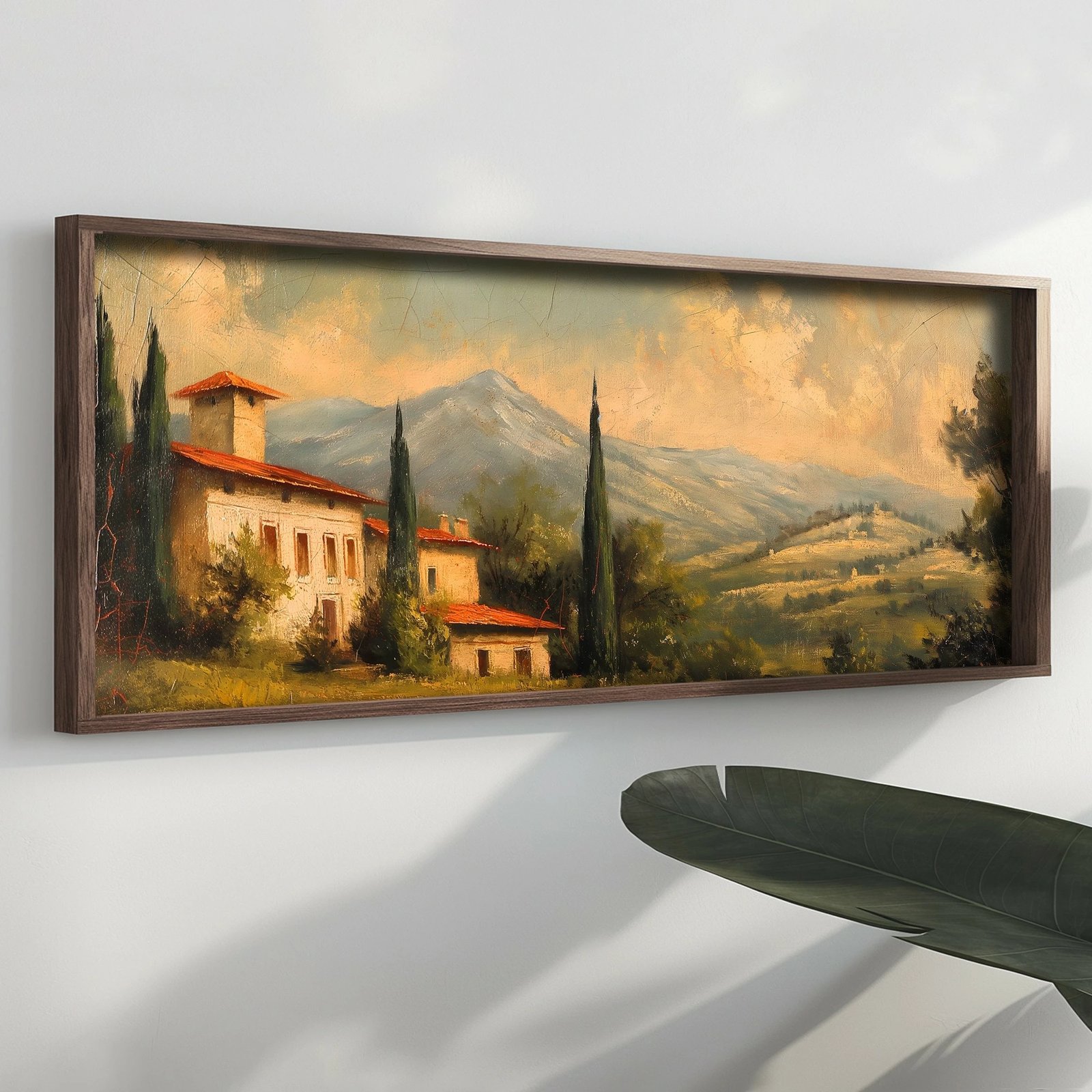 Pikturë dekorative me kornizë, MDF, shumëngjyrëshe, Wallity, EMR039, 40x120x3.5cm