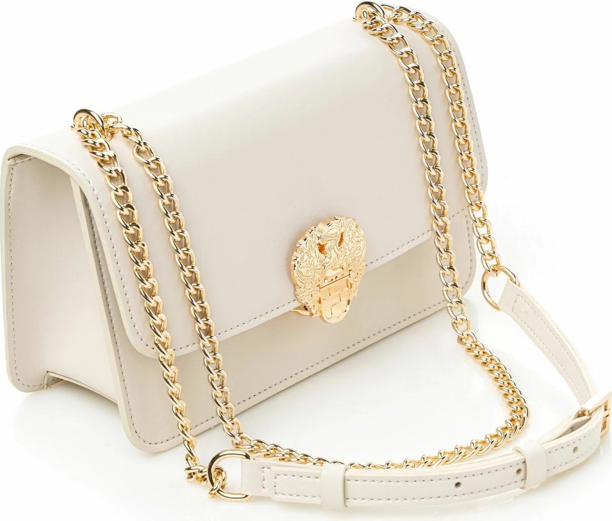 Çantë shpatulle Vince Camuto, Amore, ngjyrë krem