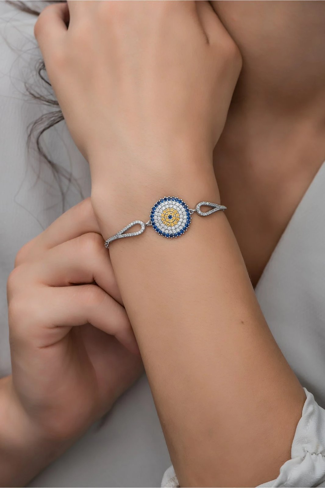 Byzylyk argjendi, ngjyrë argjendi dhe kaltër e errët, Jumeon, NRZ99506