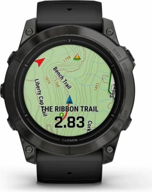 Orë sportive Garmin unisex, e zezë