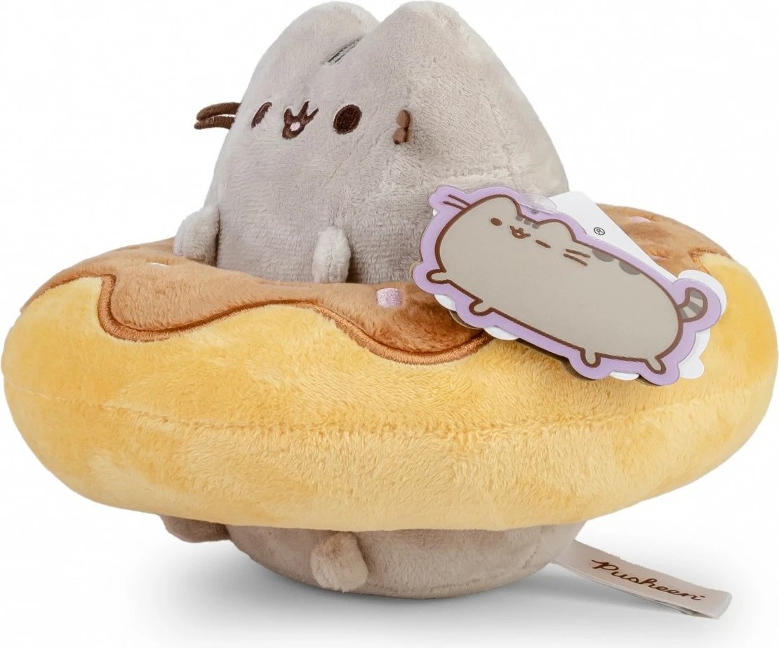 Maskotë pelushi Pusheen Daffi P-248, 18cm, kafe/gri/verdhe