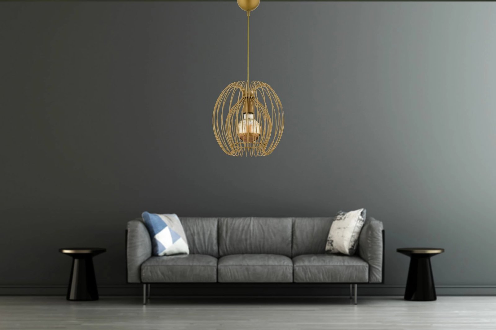 Llambë tavani Opviq, ngjyrë ari, Mic