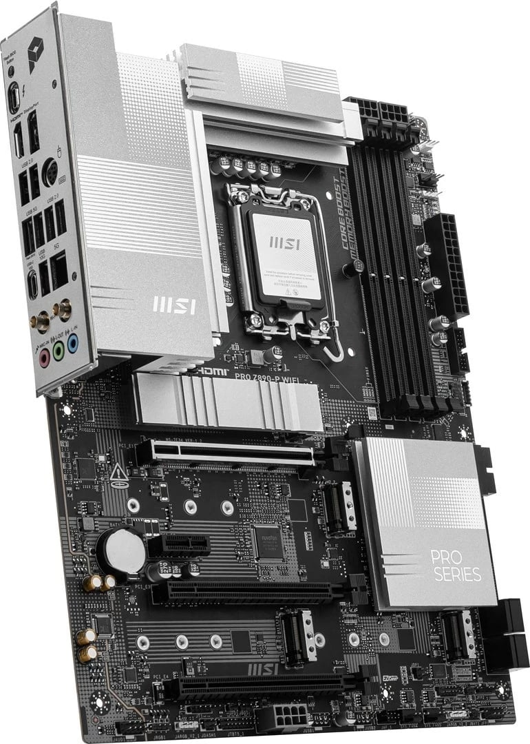 Pllakë amë MSI PRO Z890-P WIFI, Intel Z890, ATX, E zezë