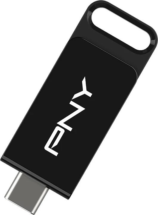 Pendrive PNY Elite 256GB, USB-C 3.2, e zezë