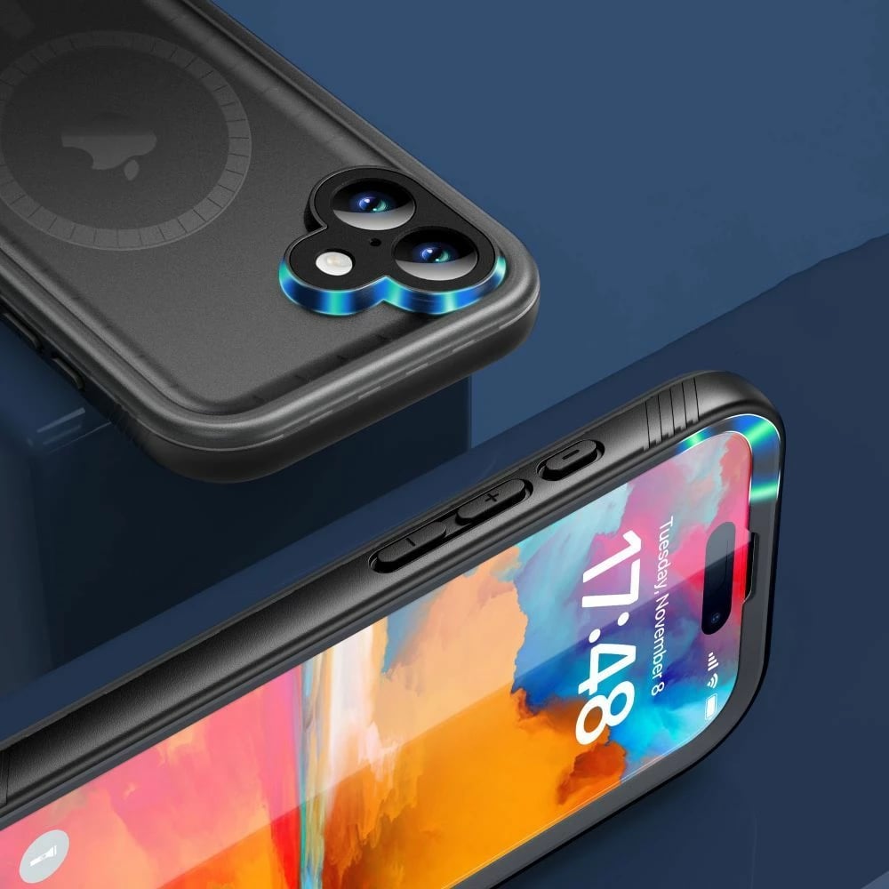 Mbështjellës Tech-Protect ShellBox MagSafe IP68 për iPhone 16 Pro, i zi