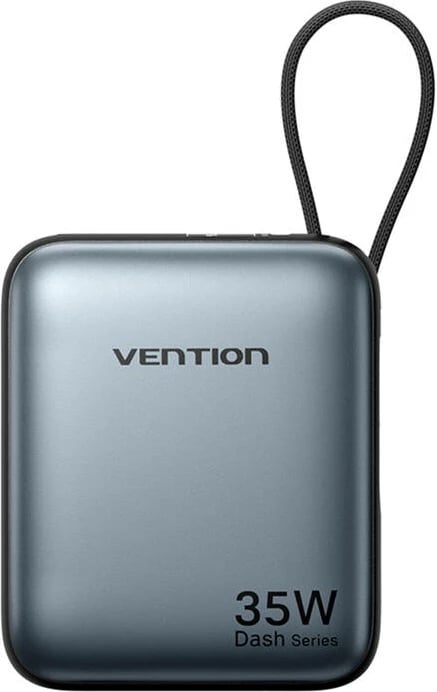 Powerbank Vention FHEH0, 10000mAh, 35W, Gri