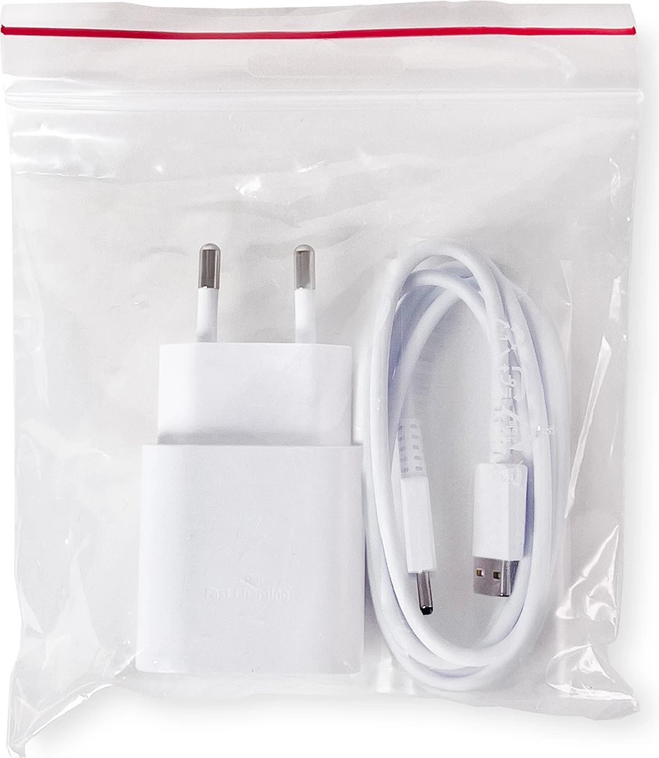 Karikues muri Samsung EP-TA200EWE me kabllo USB-A në USB-C 1m, 15W, Bardhë