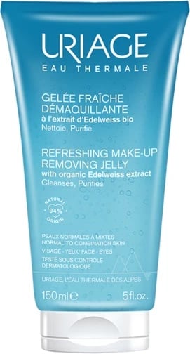 Xhel për largimin e make-up-it për femra URIAGE Refreshing Make-Up Removing Jelly, 150ml