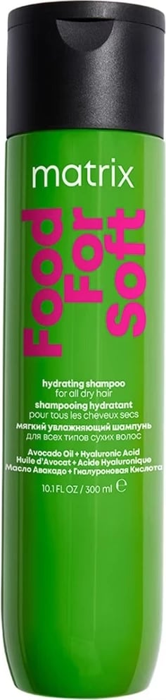 Shampon për flokë Matrix Food For Soft Intensively Moisturizing për femra, 300ml