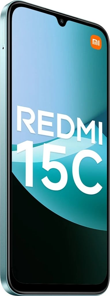 Celular Xiaomi Redmi 15C, 6.9", 4 GB RAM, 128 GB, 6000 mAh, Gjelbër