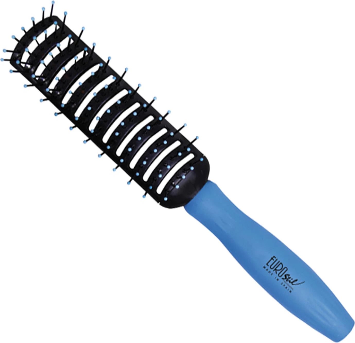 Furçë stilimi flokësh Eurostil Esqueleto Grande unisex blu 1 copë