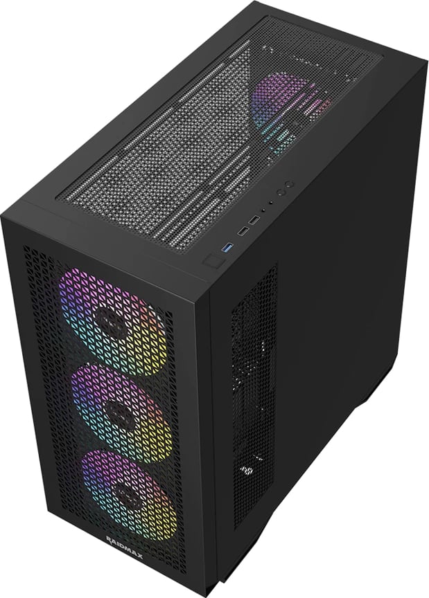 RAIDMAX Meshian X X605 (X605TBF), e zezë