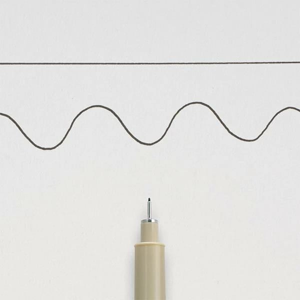 Markerë TALENS Sakura Pigma Micron 02, 0.3 mm, e zezë