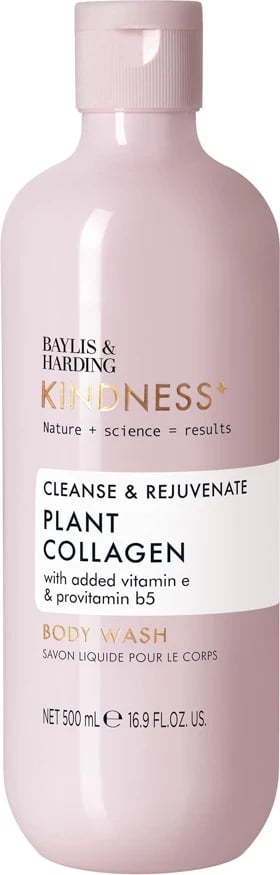 Larës trupi Baylis & Harding Kindness+, Plant Collagen Cleanse & Rejuvenate, 500 ml