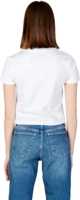 Maicë për femra Calvin Klein Jeans, e bardhë