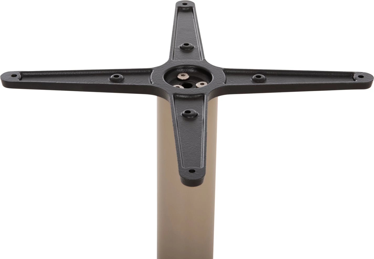 Baza tavoline metalike, ngjyrë kapuçino mat, FH438.25, 46x46x72cm