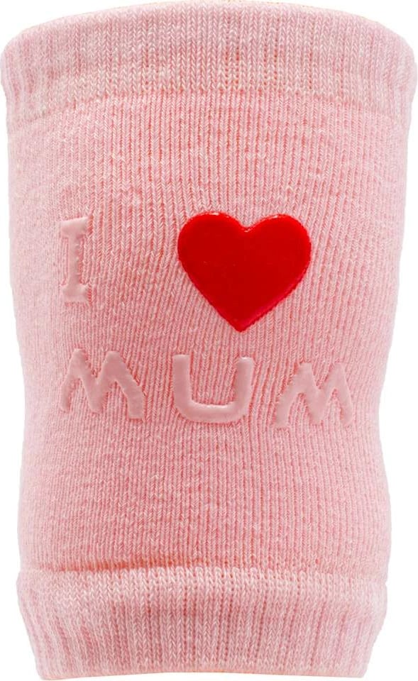 mbrojtëse gjuri për bebe, New Baby, me ABS antirrëshqitës, universal, rozë, 1 palë