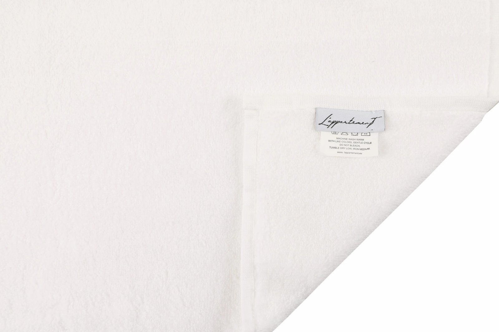 Peshqir larjeje Mijölnir, Chicago Wash, i bardhë, 30x50cm