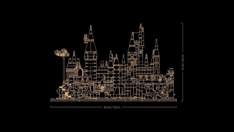 Set ndërtimi LEGO Harry Potter 76419 Hogwarts Castle and Grounds, 2660 pjesë, Ekstra i madh