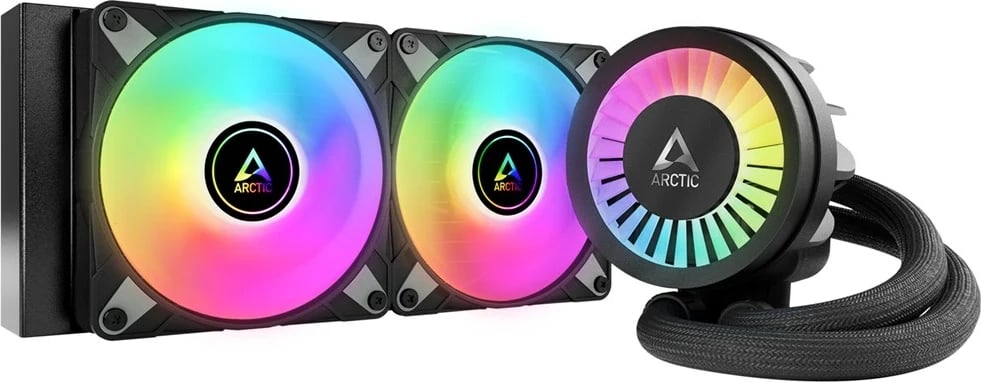Ftohës uji Arctic Liquid Freezer III 240 A-RGB, për CPU, i zi