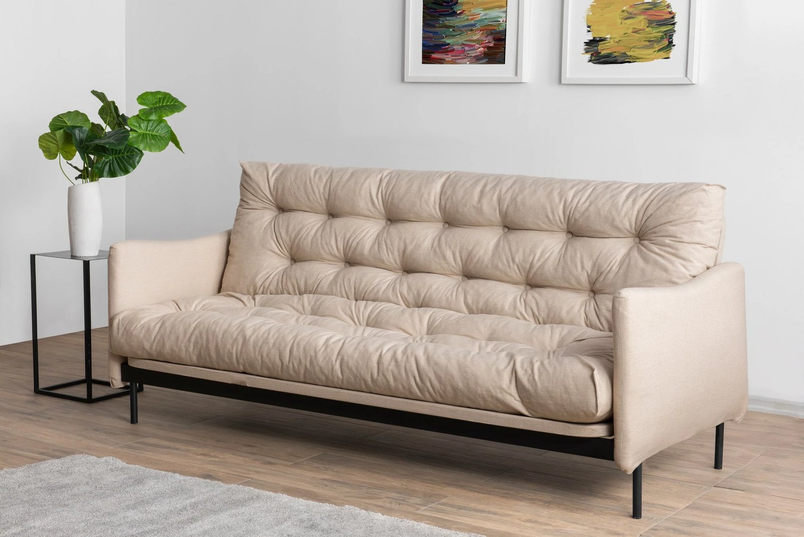 Divan-krevat 3 vendesh Atelier del Sofa, ngjyrë krem