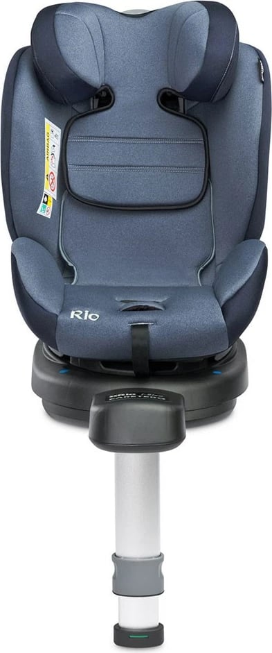 Sedilje veture për fëmijë CARETERO Rio 40-105 cm deri 22 kg ISOFIX 360° me këmbë stabilizuese i-Size blu