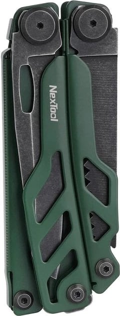 Multitool NexTool FLAGSHIP Pro NE20278, 16 funksione, me mbështjellës rripi, Gjelbër