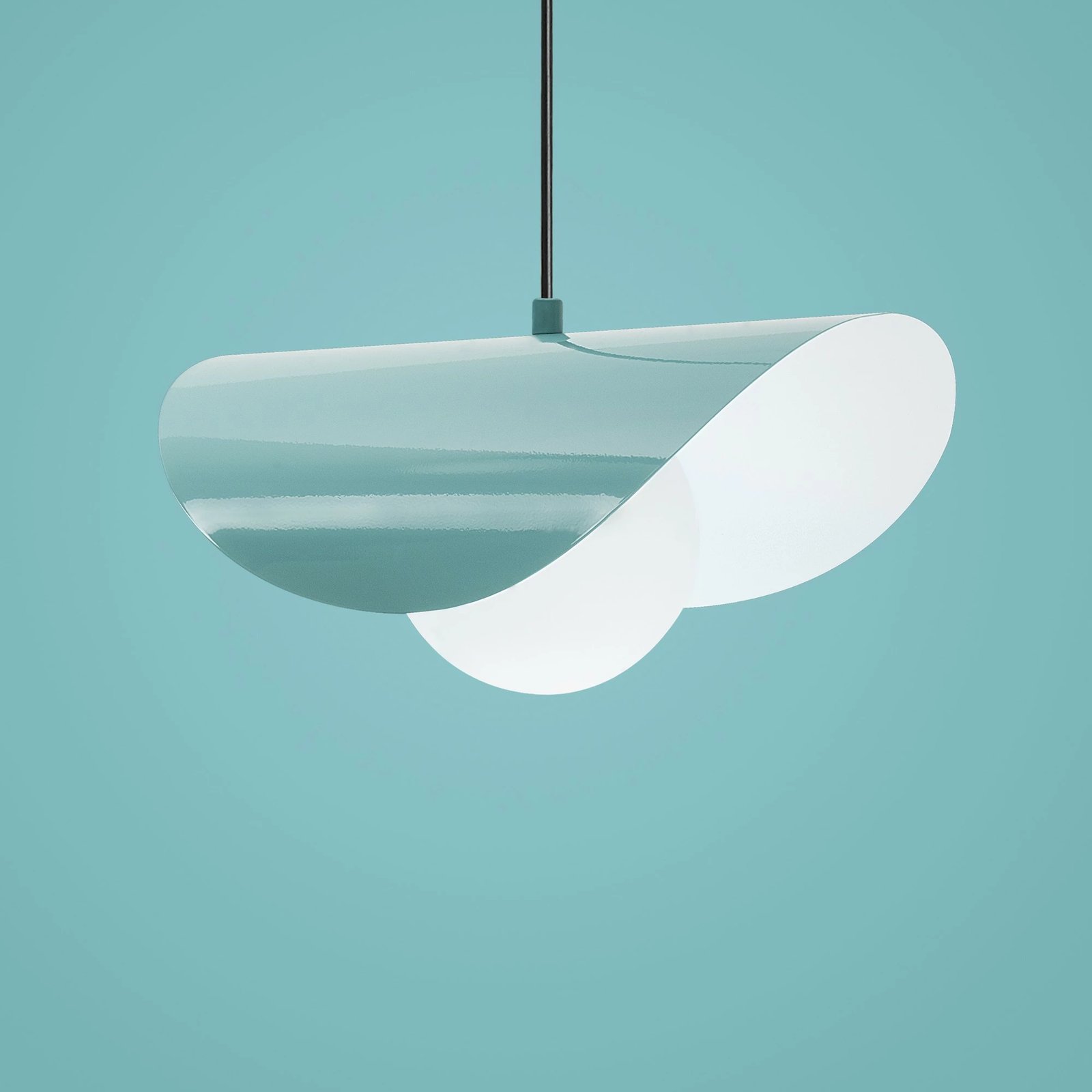 Llambë tavani Opviq, Vatoz - Nus - 6141, ngjyrë turquoise