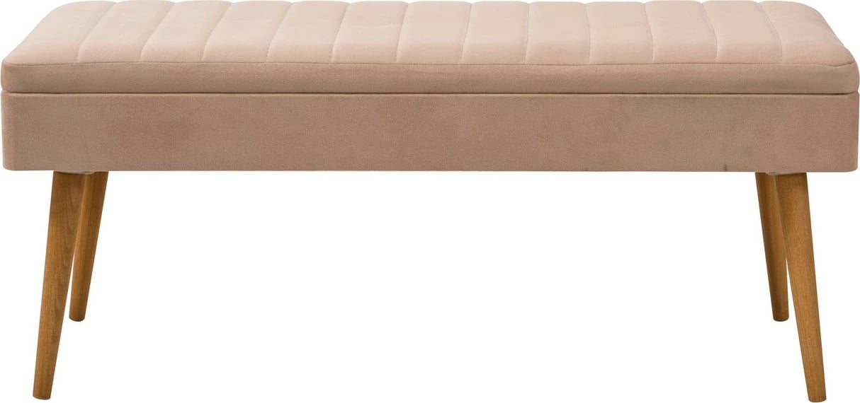 Set tavoline me karrige, bankë, konsolë, zgjatje, 6 pjesë, Skye Decor, Vina Bench 04 0900, ngjyrë Atlantic Pine, Stone