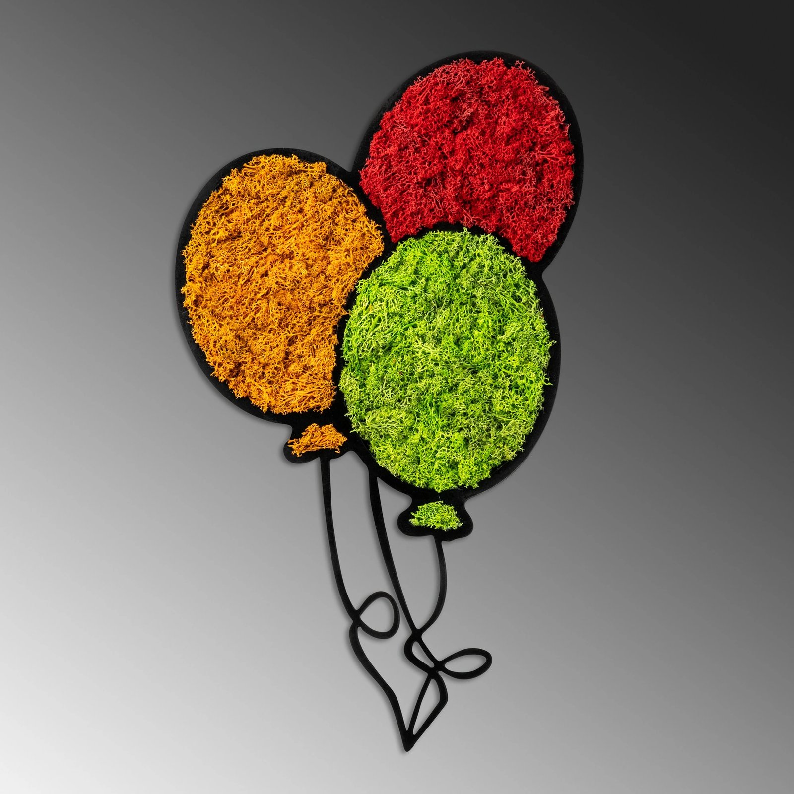 Aksesor dekorativ muri Wallity, myshk, balona