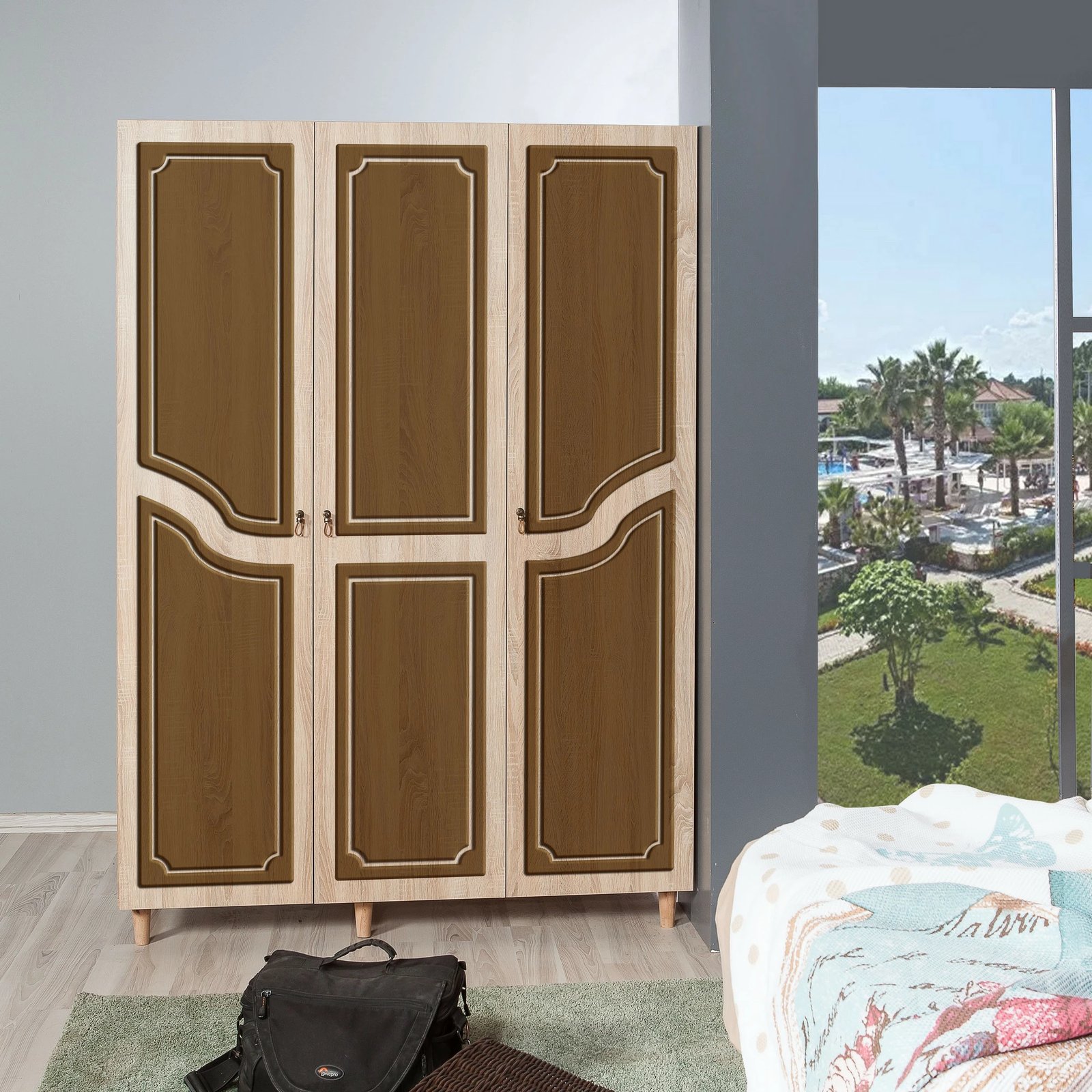 Dollap Skye Decor, ngjyrë lisi Sonoma, Mode-622