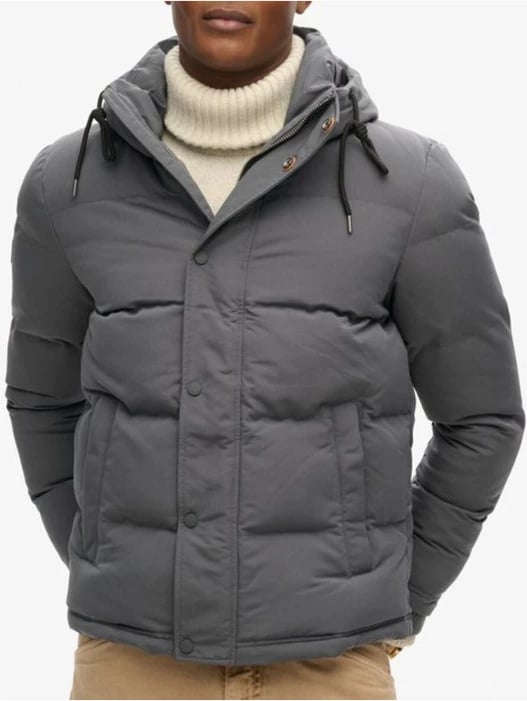 Jakne Superdry meshkuj, gri