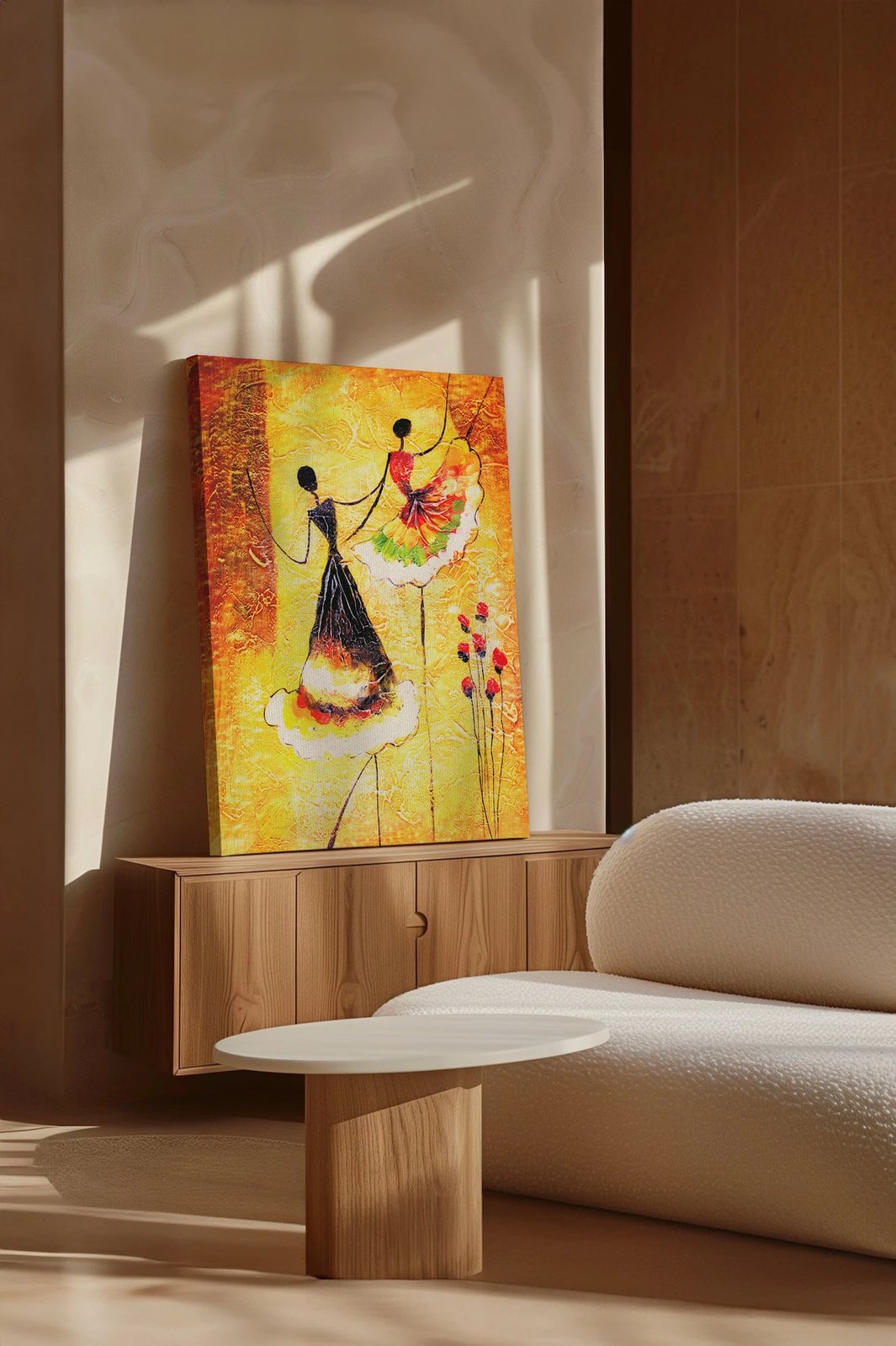 Pikturë dekorative në kanavacë, Wallity, Ersyfdc280, shumëngjyrëshe, 40x60cm