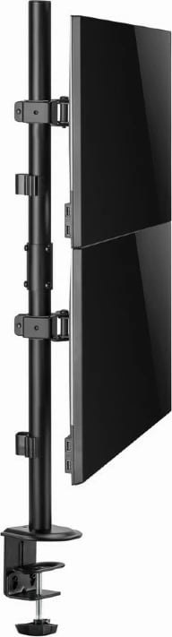 Mbajtës tavoline për 2 monitorë Gembird MA-D2-02, 17-32", deri 9 kg, i zi Mbajtës tavoline për 2 monitorë Gembird MA-D2-02, 17-32", deri 9 kg, i zi