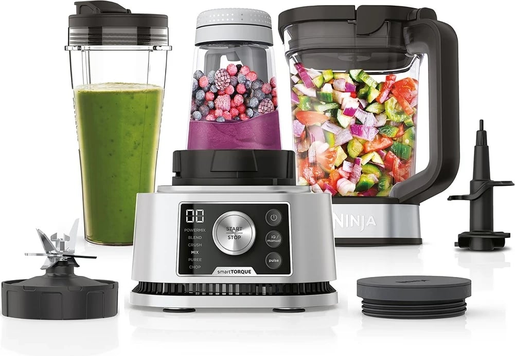 Blender Ninja CB350EU, 2.1 L, 1200 W, Argjendtë