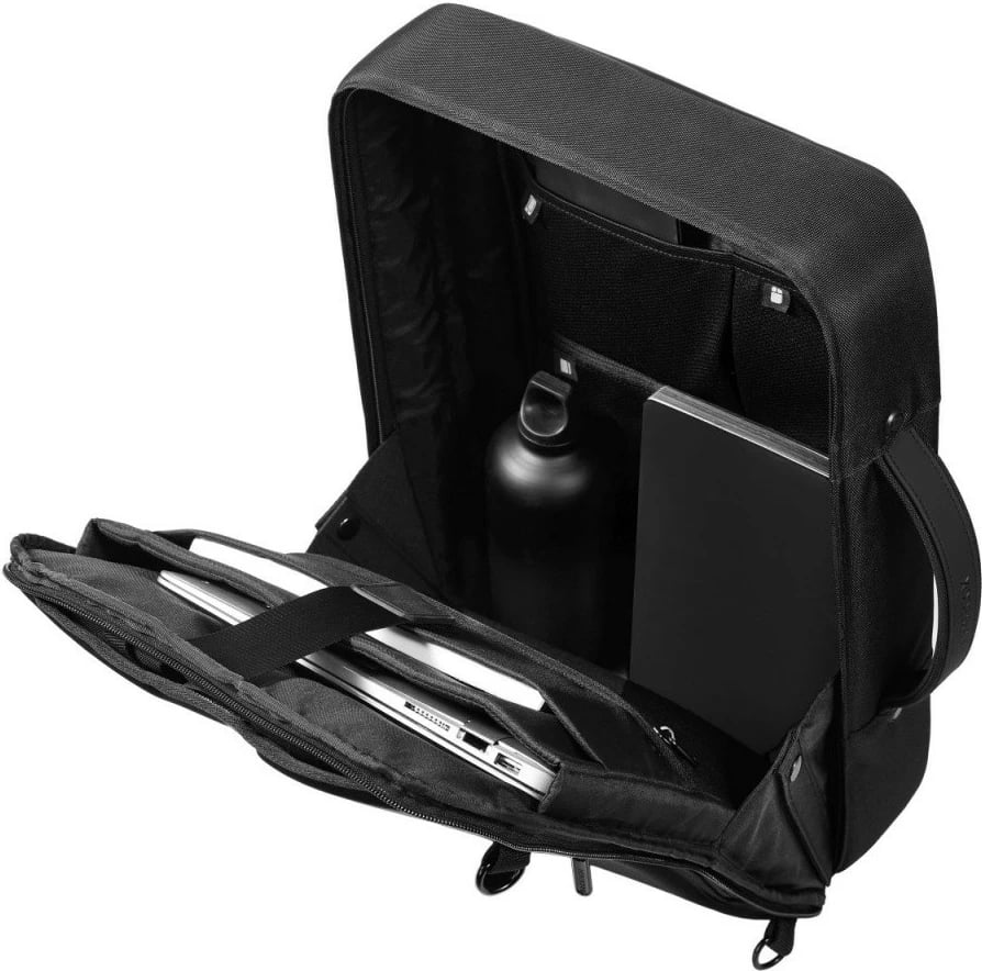 Çantë shpine/aktovka XD DESIGN BOBBY BIZZ 2.0, për laptop 16", e zezë