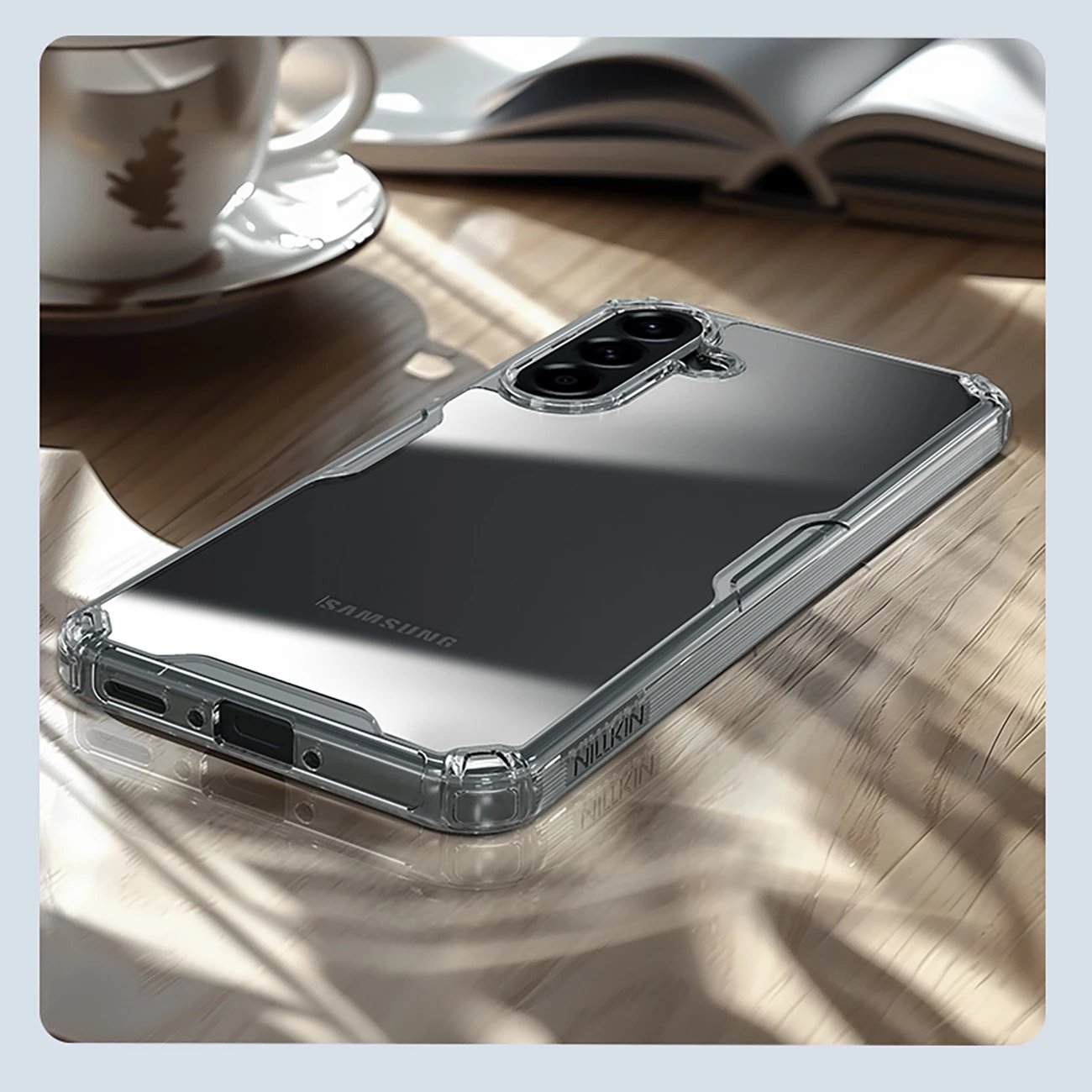 Mbështjellës Nillkin Nature Pro për Samsung Galaxy A56 5G, Transparent