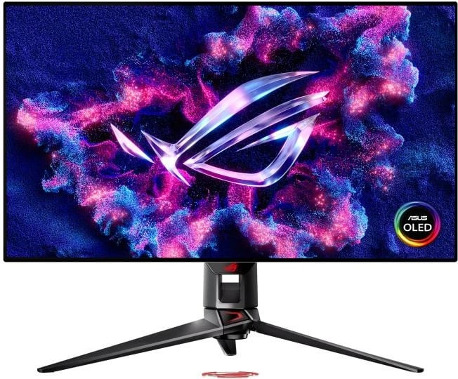 Monitor gaming ASUS ROG Swift OLED PG27AQDP 27" QHD 480 Hz 0.03 ms OLED DCI-P3 99% Black (90LM0A20-B01A70/90LM0A20B01A70)