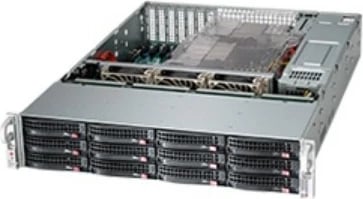 Kasë serveri Super Micro CSE-826BE1C4-R1K23LPB, 2U, 12x3.5", 1200W, e zezë