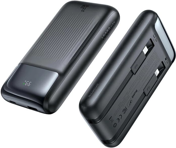 Powerbank Mcdodo MC-0231, 10000mAh, 33W, e zezë